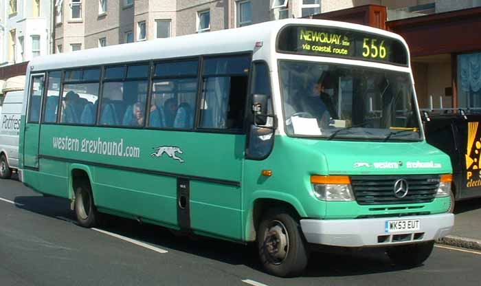 Western Greyhound Mercedes Vario Plaxton Beaver 2 562